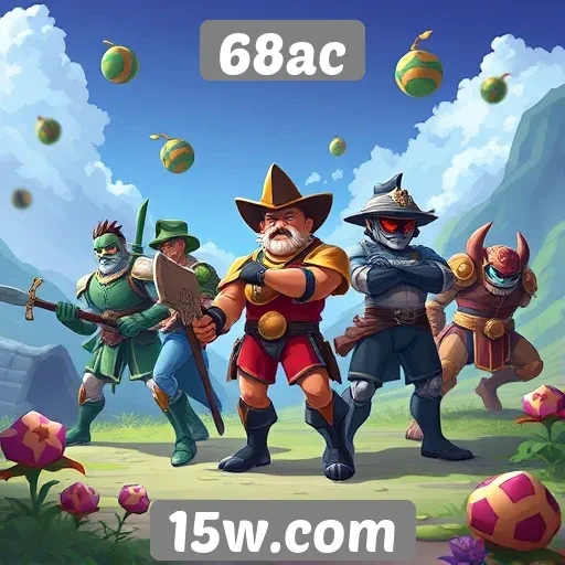 68ac amplia catálogo de jogos com novas adições