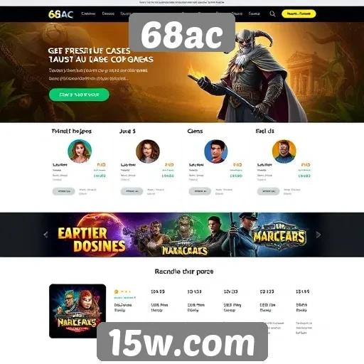 A popularidade crescente do site 68ac entre gamers