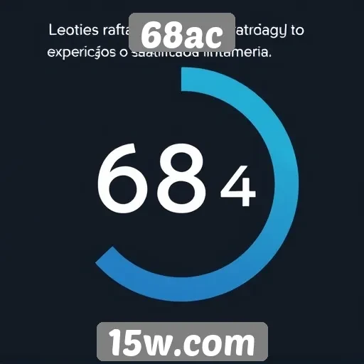 Avaliação da experiência de usuário no site 68ac